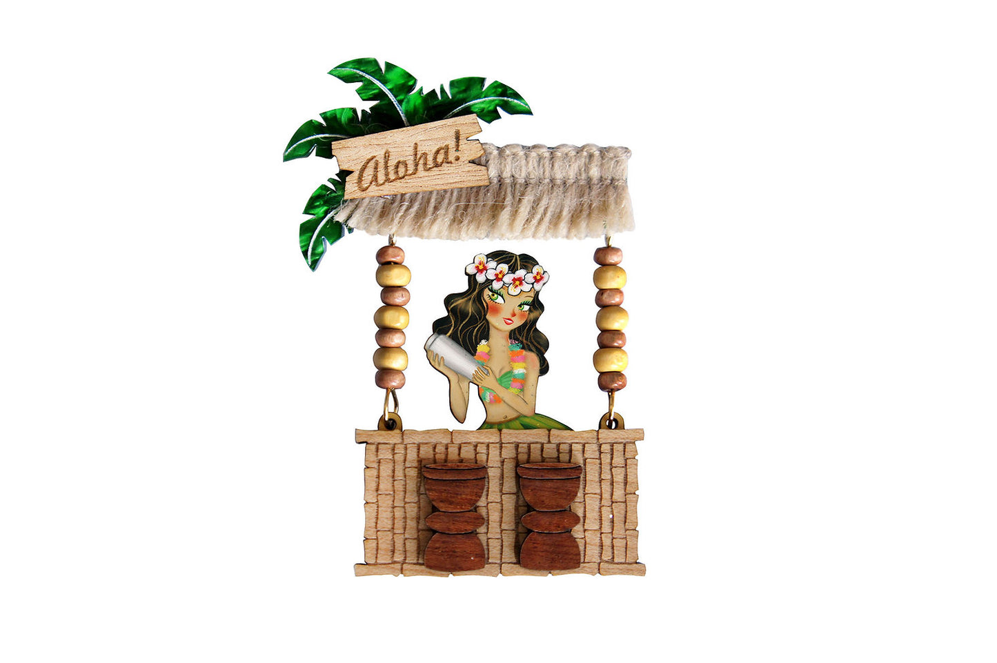 spilla tropicale tiki bar