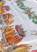 tovaglia natalizia 6 persone panettone