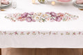 tovaglia 6 persone 100% cotone primavera peonie
