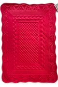 tovaglietta americana rossa cotone