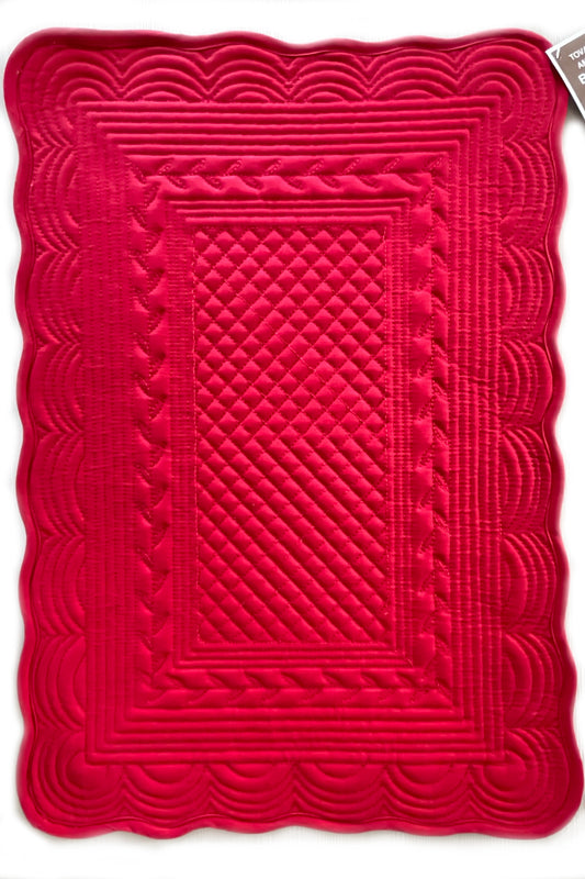 tovaglietta americana rossa cotone