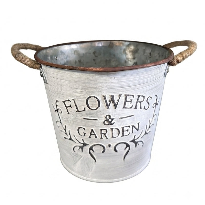 vaso portatutto ferro stile rustico