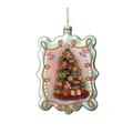 addobbo in vetro albero di natale vetur