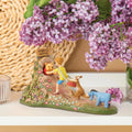 Winnie the pooh statua da collezione disney